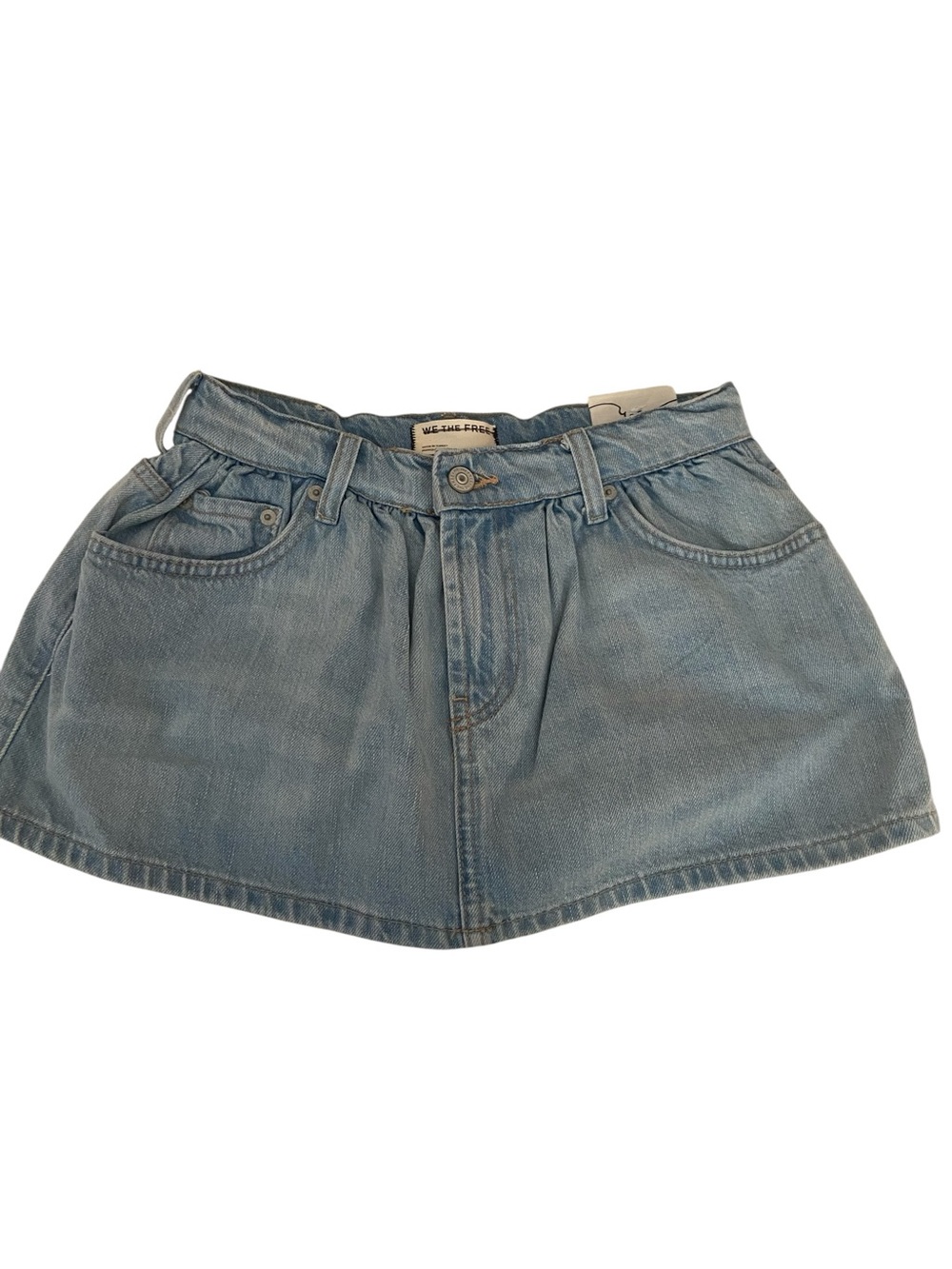 WE THE FREE/ FREE PEOPLE DENIM SKORT SIZE 24